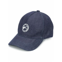A.P.C. Gorro com estampa de logo - Azul