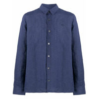 A.P.C. plain button shirt - Azul
