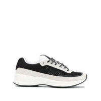 A.P.C. Tênis cano baixo com plataforma - Branco