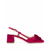 Aquazzura Sapato de veludo - Rosa