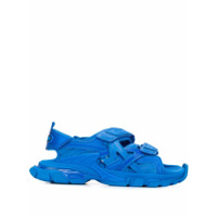 Balenciaga Sandália Track com velcro - Azul