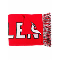 Balenciaga soccer knitted scarf - Vermelho