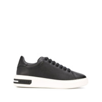 Bally lace-up leather trainers - Preto