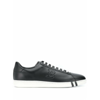 Bally Tênis com logo gravado - Preto