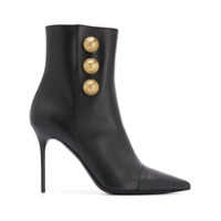 Balmain Ankle boot com salto agulha - Preto