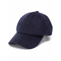 Balmain logo-detail baseball cap - Azul