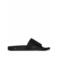 Balmain Slide com logo Calypso - Preto