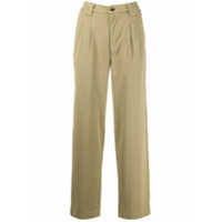Ba&Sh Calça cintura alta - Neutro