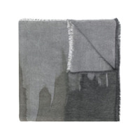 Blanca Vita Cachecol com franjas - Cinza