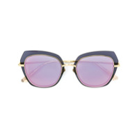 Bolon oversized frame sunglasses - Dourado