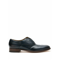 BOSS Oxford de couro - Azul