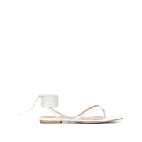 Brother Vellies Sandália flat Tyla - Branco