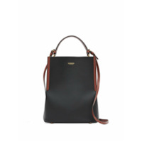 Burberry Bolsa bucket redonda - Preto