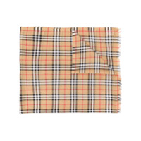 Burberry knitted check scarf - Neutro