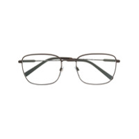 Bvlgari Armação de óculos quadrada - Cinza