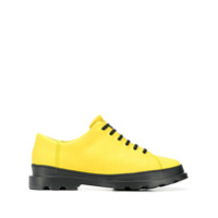 Camper Sapato Brutus com cadarço - Amarelo