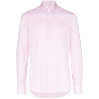 Canali Camisa de algodão - Rosa