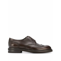 Canali leather lace-up brogues - Marrom