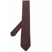Canali textured suit tie - Vermelho