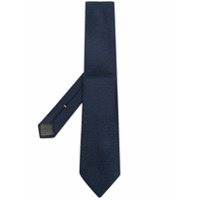 Canali textured tie - Azul