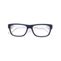 Carrera rectangular frame glasses - Azul