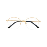 Cartier Eyewear Óculos 'Santos' - Dourado