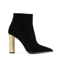 Casadei Ankle boot com salto 100mm - Preto