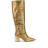 Casadei Bota gravada - Dourado