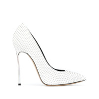 Casadei Sacrpin Blade com tachas - Branco