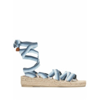 Castañer Espadrille de tiras - Azul