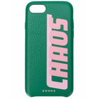 Chaos Capa para iPhone 7/8 de couro - Verde