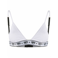 Chiara Ferragni Sutiã com logo - Branco