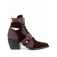 Chloé Ankle boot Rylee - Roxo