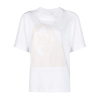 Chloé Camiseta com logo - Branco