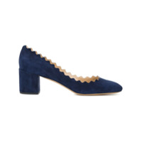 Chloé Sapato 'Lauren' de camurça - Azul