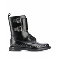 Church's Bota de couro com fivela - Preto