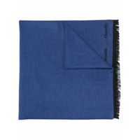 Church's Echarpe com estampa de logo - Azul