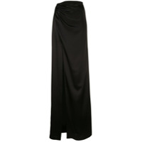 Cinq A Sept Saia longa Kaitlyn - Preto