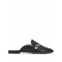 Coach Mocassim slip-on de couro - Preto