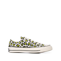 Converse Tênis com animal print - Branco