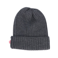 Danton rib knit beanie hat - Cinza