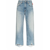 Denimist Calça jeans cropped Pierce - Azul