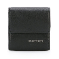 Diesel Bolsa de moeda com logo - Preto