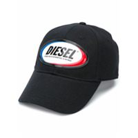 Diesel C-Diaz logo patch cap - Preto