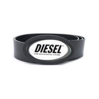 Diesel Cinto com logo na fivela - Preto