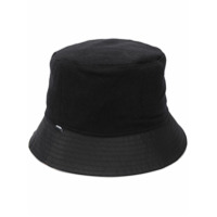 Diesel logo patch bucket hat - Preto