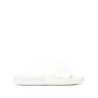 DKNY Slide com logo Zax - Branco