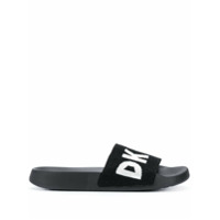 DKNY Slide com logo Zax - Preto