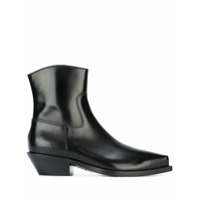Dolce & Gabbana Ankle boot de couro - Preto