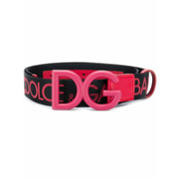 Dolce & Gabbana Cinto com logo 'DG' - Preto